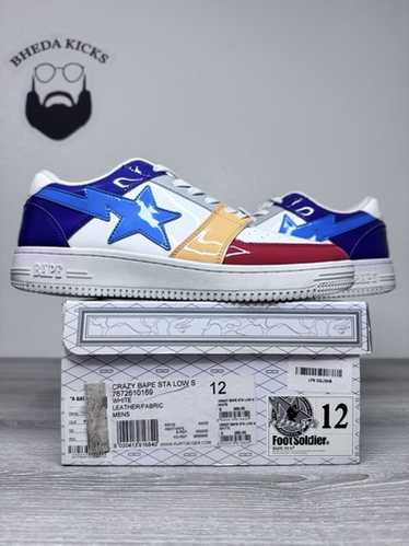 Crazy white bapesta - Gem Crazy white bapesta - Gem