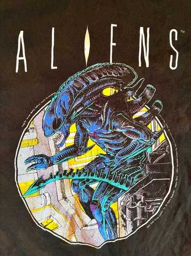 90s ALIENS COMIC tシャツ XL VTG 1994 Aliens T-shirt Comic Movie XL FOTL Single Stitch AS