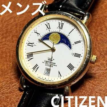 CITIZEN　Lighthouse　ムーンフェイズ　新品電池 ライトハウス ムーンフェイズ : 千一夜すもつくれん話
