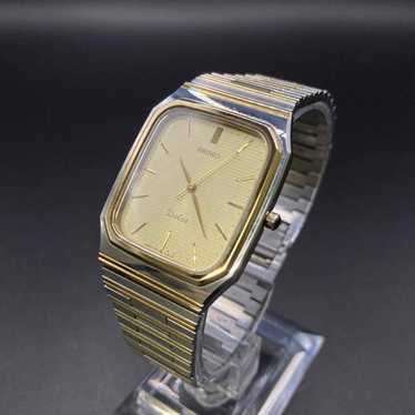 ✨SEIKO✨セイコー✨7741-5050✨DOLCE✨ゴールド文字盤✨腕時計✨ ✨SEIKO✨セイコー✨7741-5050✨DOLCE✨ゴールド文字盤✨腕時計✨