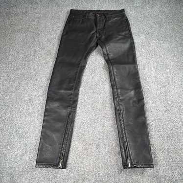 Mnml black faux leather - Gem