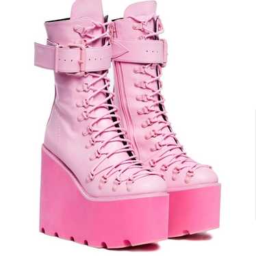 TRAITOR BOOTS - HOT PINK FUR 新品未使用 TRAITOR BOOTS - HOT PINK FUR 新品未使用