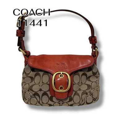 バッグ coach signature Soho one Shoulder bag COACH SOHO Signature One Shoulder Bag