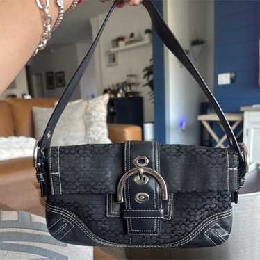 vintage coach mini Boston soho ミニボストン 極美品 vintage coach old soho mini Boston - メルカリ
