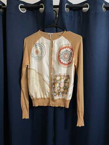 90s HERMES Vintage カーディガン Vintage 1990s Hermes Silk Knit Cardigan - Raleigh Vintage