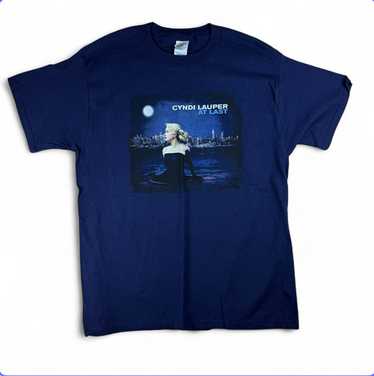 Cyndi Lauper t-shirt, vintage rare white tee shirt, 1… - Gem