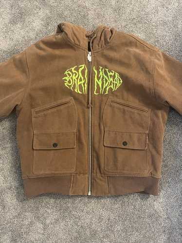 BRAIN DEAD アウター Brain Dead x Adidas Pullover Windbreaker - Brown Multi