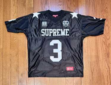 シャツ Supreme star football jersey black Ssize Supreme Star Football Jersey Black | eBay