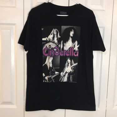 Cinderella 公認ジャパンツアー 1990年 Tシャツ Cinderella】ロックTシャツ メンズ バンドTシャツ メンズ