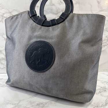 HUNTING WORLD TOTE BAG ✳︎MADE IN ITALY HUNTING WORLD Tote Bag Jasper Cotton Canvas Authentic USED