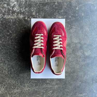 Maison Margiela（旧Maison Martin Margiela） - 美品Maison Margiela デザインニット赤XS Maison Martin Margiela Vintage SS 1998 Flat Pattern Red Knit