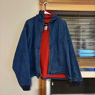 e*a様 80s USA carhartt denim active jacke 80s~ Carhartt denim active jacket made in USA XXL | eBay
