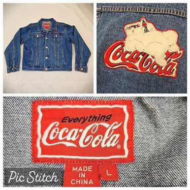 Coca cola denim jacket - Gem