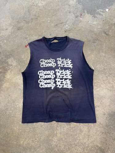 Cheap Trick Tシャツ ビンテージ　L 祝来日! チープトリック Cheap Trick 79年 Tシャツ ビンテージ