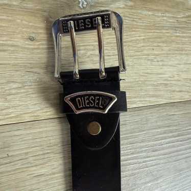 小物 Diesel 00s Suede Design Eyelet Belt Diesel 00s Suede Design Eyelet Belt