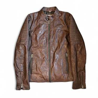 トップス early 00s TORNADO MART Fur Cardigan M 00S Tornado Mart Leather Fur Jacket- Black (Used), From