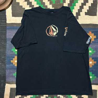 アメリカ製 90sヴィンテージVOLCOM ロングTシャツ Vintage 90's VOLCOM T-shirt Spell Out Big Logo Skateboard