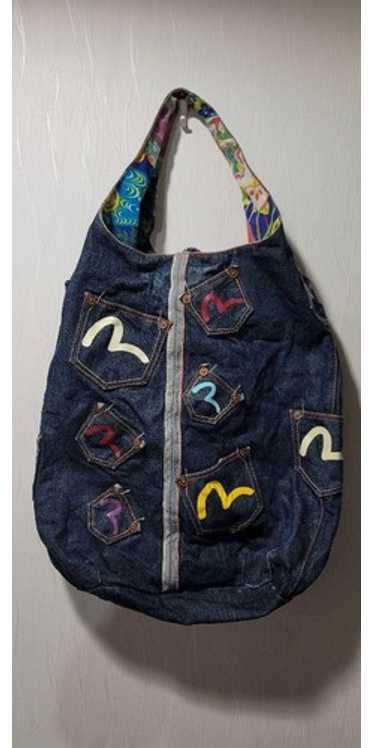 Evisu denim tote bag - Gem