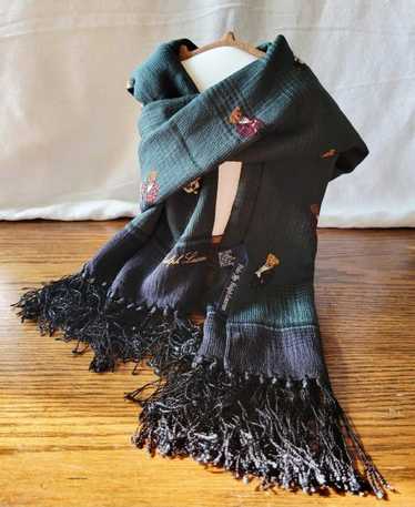 90-00s RALPH LAUREN vintage scarf ラルフ Vintage Ralph Lauren Silk Scarf, Ralph Lauren Silk Shawl