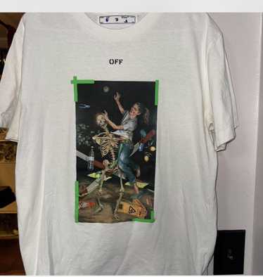 OFF-WHITE Pascal Skeleton L/S T-shirt 美品 Off-White x Virgil Abloh 'Pascal Skeleton Print T-Shirt Sz M