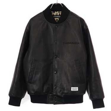 【WACKO MARIA】LEATHER JACKET Wacko Maria – Single Riders Leather Jacket (Type-2) Black
