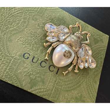 Vintage gucci bee brooch - Gem