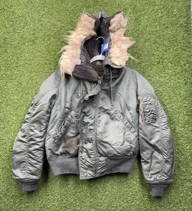 ジャケット・アウター archive n-2b flight jacket real fur Deadstock Vintage 1962 N-2B Mens Small USAF Aircrew Vietnam