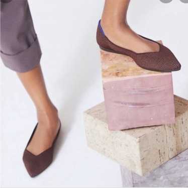 Rothy’s The Point Truffle Python Size 6.5 In Brown - image 1