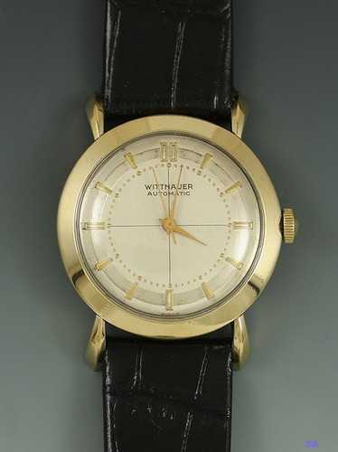 Vtg wittnauer 14k white - Gem