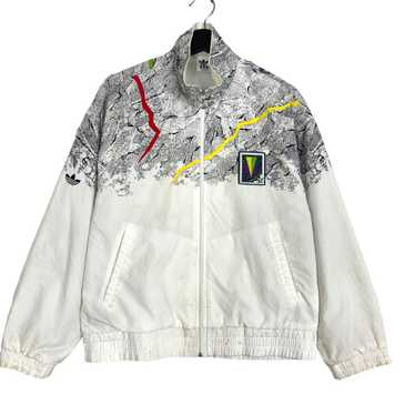 80s vintage adidas DESCENTE Green 7号XXL Vintage 80s Adidas X Descente Made in WEST GERMANY Track