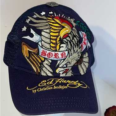 00s archive “Ed Hardy” logo cap grunge ED HARDY PUNK LOGO CAP Y2K | eBay