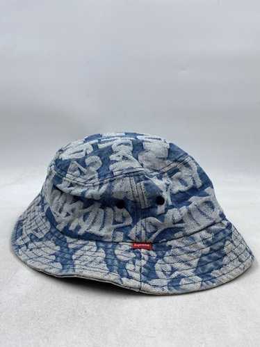 Supreme denim logo hat - Gem