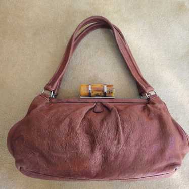 バッグ 00s archive miumiu leather shoulder bag Miu Miu Archive Vintage Shoulder Bag Handbag Suede Leather
