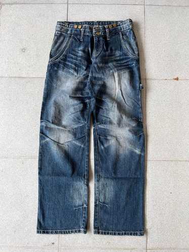 パンツ archive PPFM double waist denim pants PPFM Archive Double Waist Denim Pants