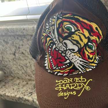 Y2k ed hardy cap - Gem