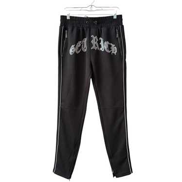 【新作】GUAPI BLACK EMBELLISHED SWEAT PANTS 楽天市場】GUAPI グアピ スウェットパンツ Obsidian Black