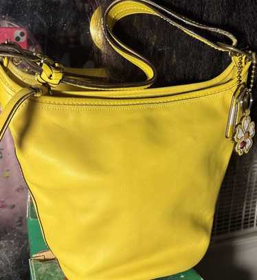 バッグ Vintage Coach Bleecker Yellow Bucket Bag Vintage Coach Bleecker Yellow Bucket Bag | eBay