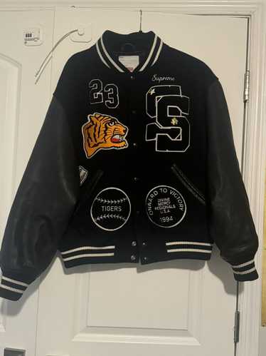 Supreme Tiger Varsity Jacket black 黒 XL Supreme Tiger Varsity Jacket – FW23 – supergl0rious