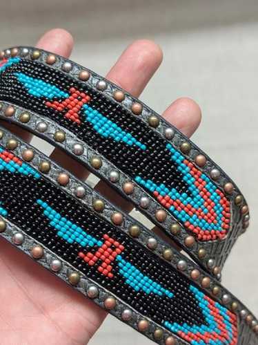 RRL Indian Leather Hawkins Belt 32 Ralph Lauren RRL Belts