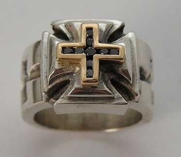 King baby gothic cross - Gem