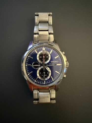 SEIKO SOLAR Chronograph 時計　V172-0AJ0 Seiko Solar Chronograph v172-0AJ0 FOR PARTS OR REPAIR | eBay