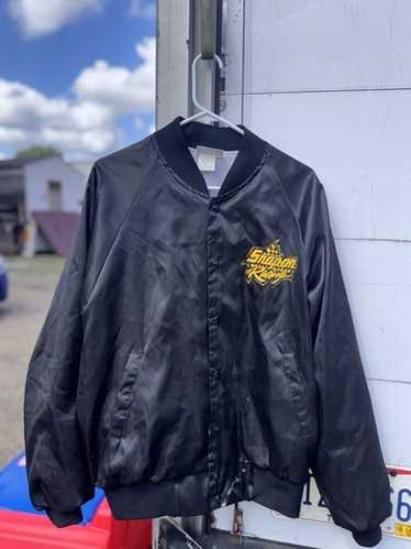 90's 入手困難 SNAP-ON レーシング スタジャン ボンバーJKT Snap on racing jacket - Gem