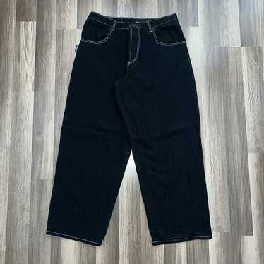 パンツ Interstate jeans W36 90年代 INTERSTATE デニムワイドショートパンツ インター