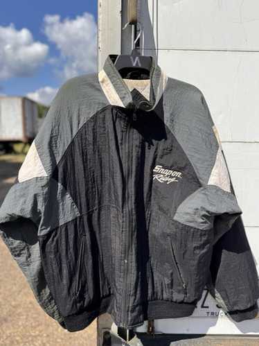 90's 入手困難 SNAP-ON レーシング スタジャン ボンバーJKT Snap on racing jacket - Gem