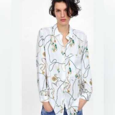 蘭子‼️ メッシュ コントラストトリムチャンキースニーカー - ホワイト