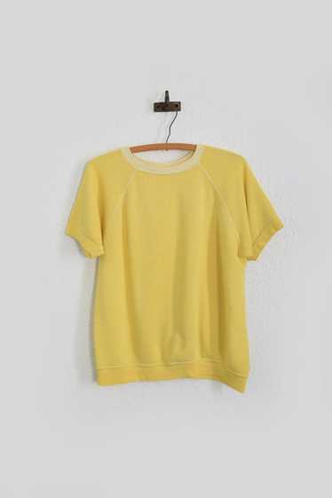 1960s short sleeve raglan sweatshirt - Gem
