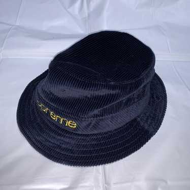 帽子 Supreme Stone  Corduroy Crusher Supreme x Stone Island Crusher corduroy hat black baseball
