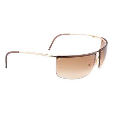 小物 00s archive GUCCI rimless sunglasses y2 Gucci Vintage Pink Rimless Rectangle Sunglasses ○ Labellov