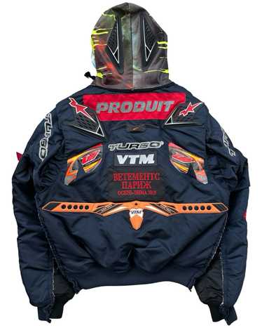 かものはし★VETEMENTS RACING LOGO BOMBER Vetements Racing Logo Bomber Jacket | WHAT'S ON THE STAR?