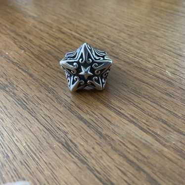 Bill Wall Leather star ring Large 19号 Bill Wall Leather star ring Large 19号 Bill Wall Leather
